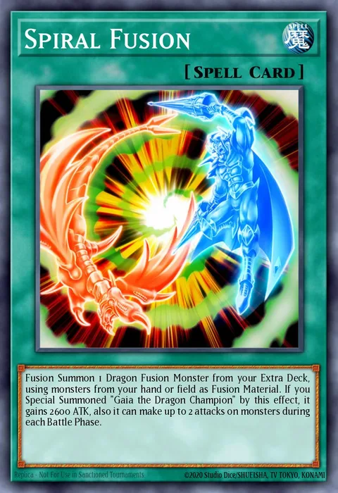 Spiral Fusion trading card