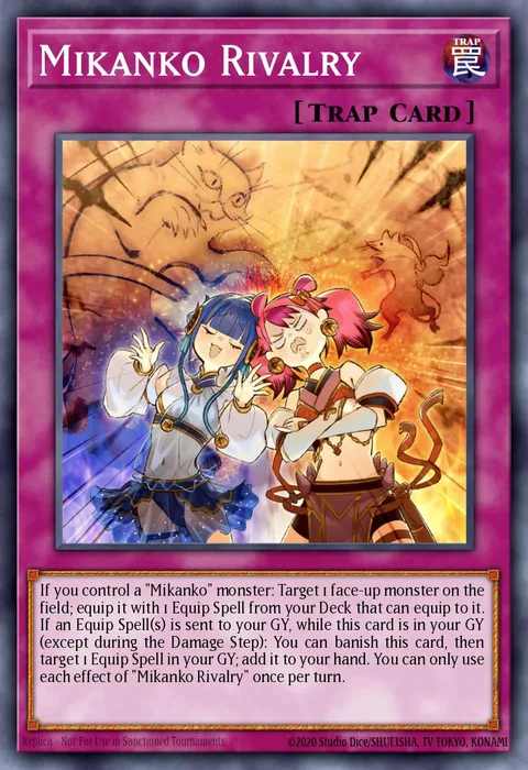 Mikanko Rivalry trading card