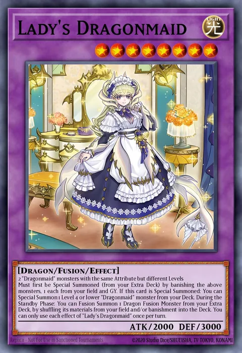 Lady's Dragonmaid trading card