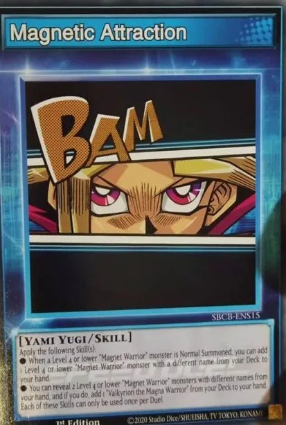 Magnetic Attraction trading card