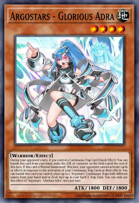 Argostars - Glorious Adra trading card