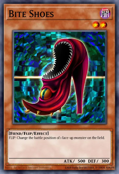 Bite Shoes trading card