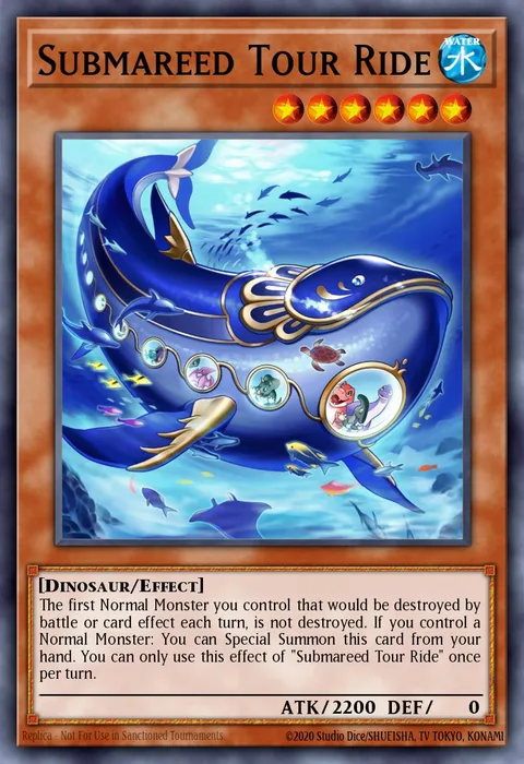 Submareed Tour Ride trading card
