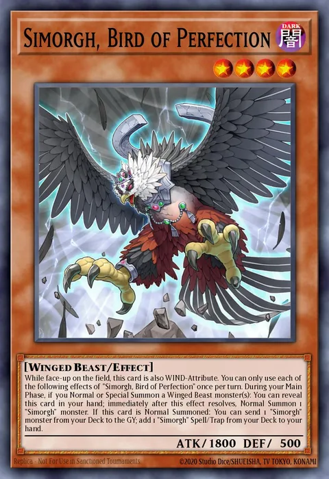 Simorgh, Bird of Perfection trading card