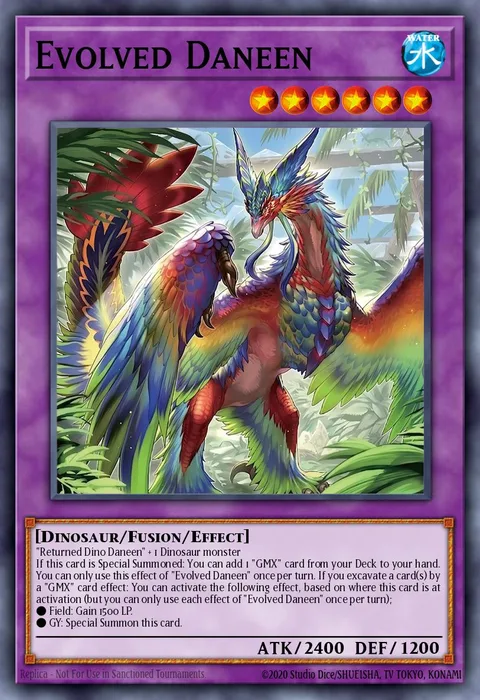 Evolved Daneen trading card
