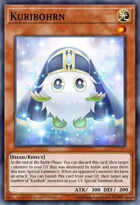 Kuribohrn trading card