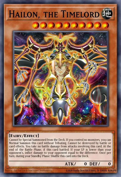 Hailon, the Timelord trading card