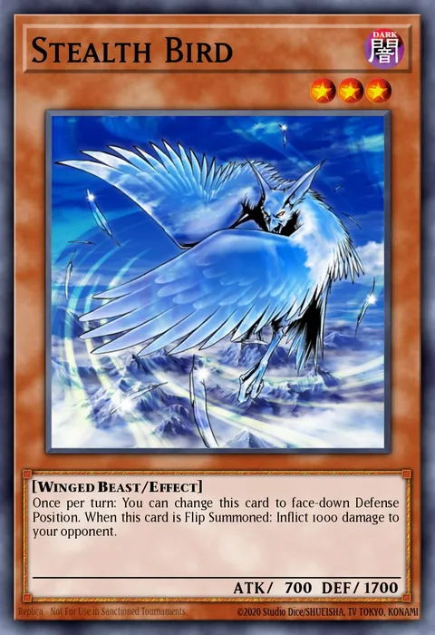 Stealth Bird trading card