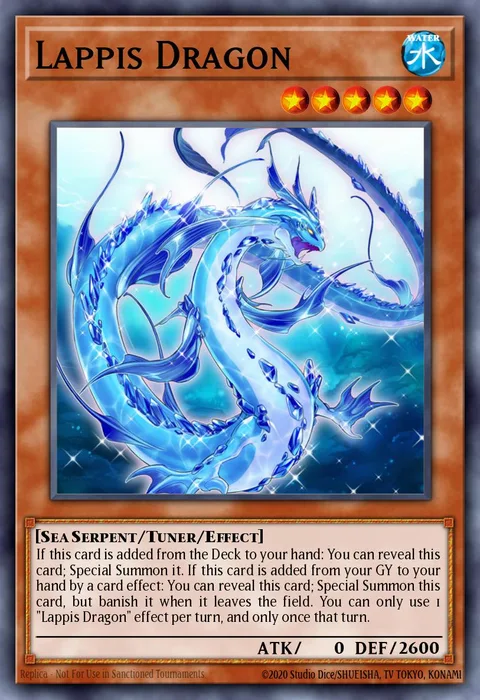 Lappis Dragon trading card