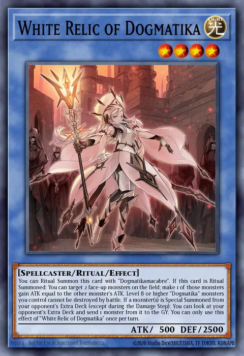 White Relic of Dogmatika trading card