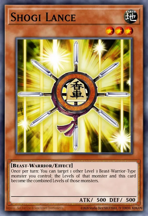 Shogi Lance trading card