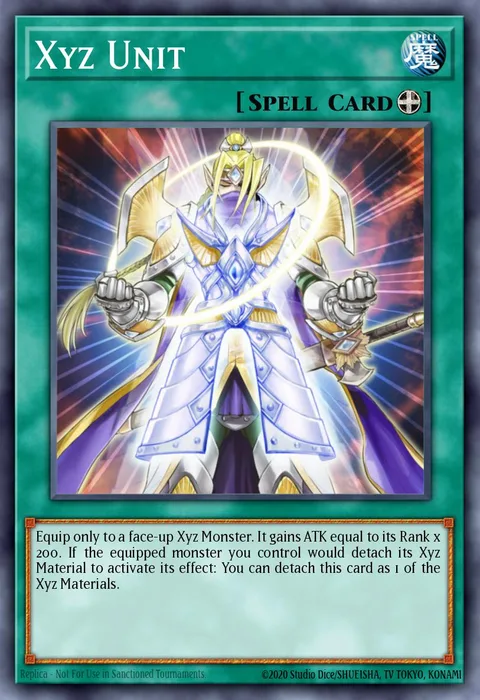 Xyz Unit trading card