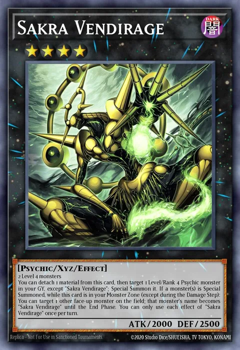 Sakra Vendirage trading card