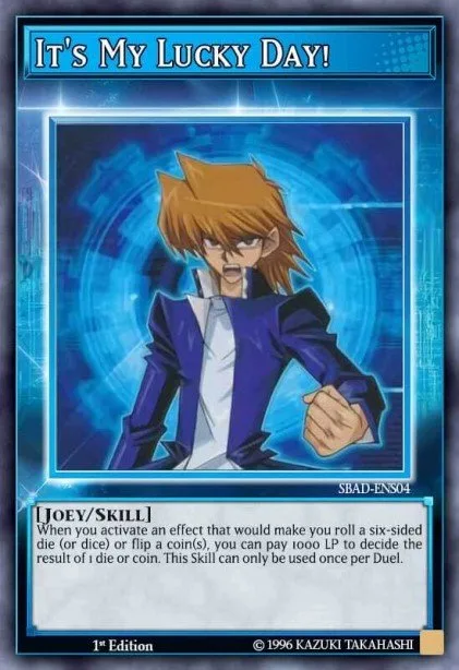 It's My Lucky Day! trading card