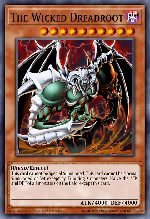 The Wicked Dreadroot trading card