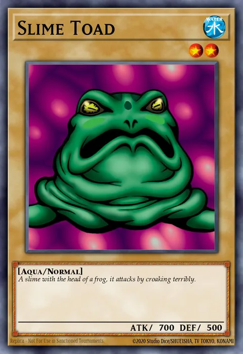 Slime Toad trading card