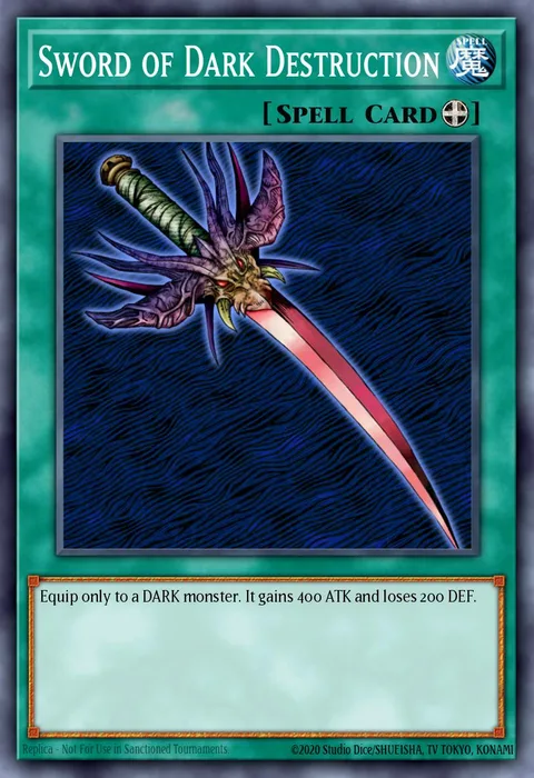 Sword of Dark Destruction trading card