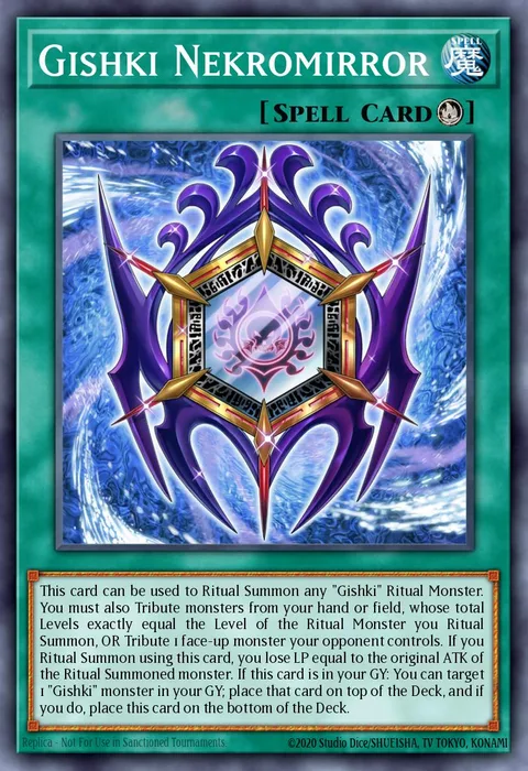 Gishki Nekromirror trading card