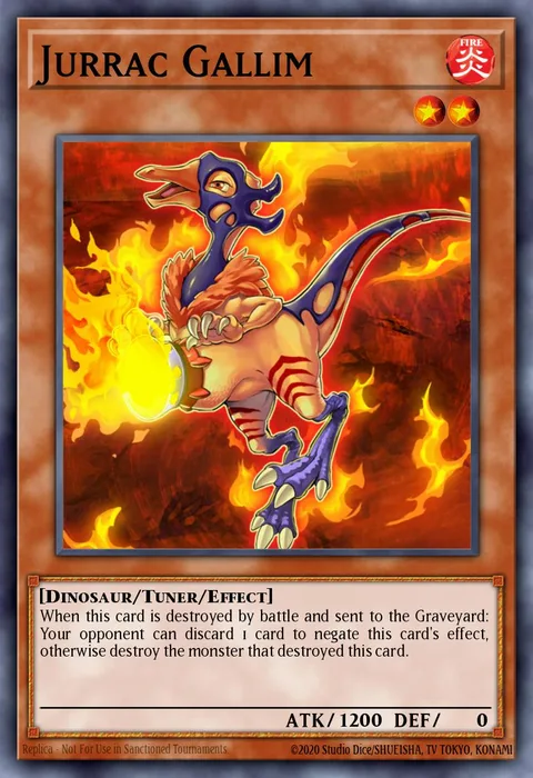 Jurrac Gallim trading card