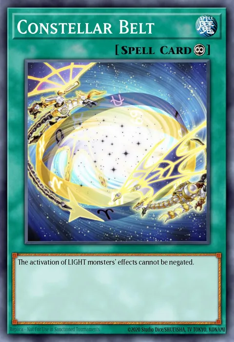 Constellar Belt trading card