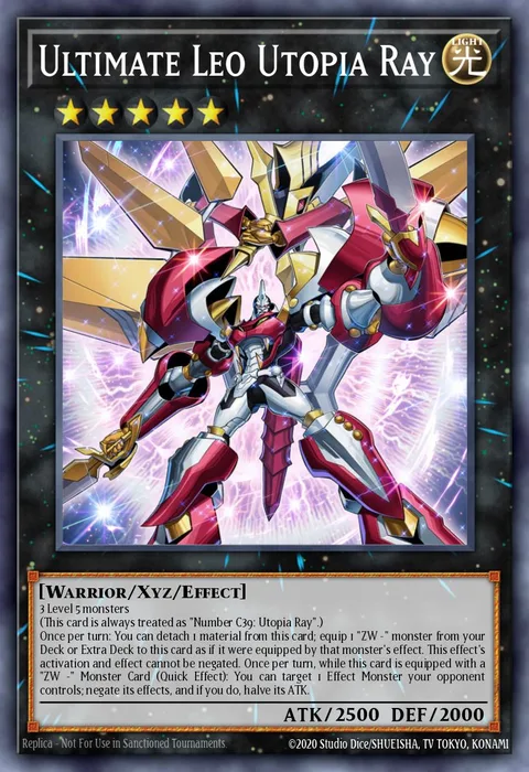 Ultimate Leo Utopia Ray trading card