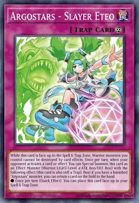 Argostars - Slayer Eteo trading card