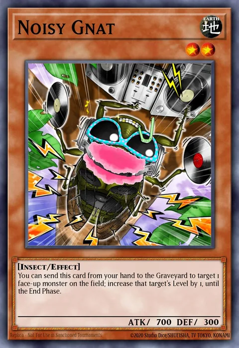 Noisy Gnat trading card