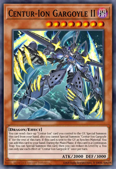 Centur-Ion Gargoyle II trading card