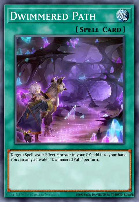 Dwimmered Path trading card