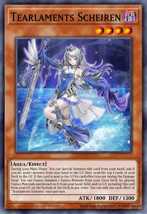 Tearlaments Scheiren trading card