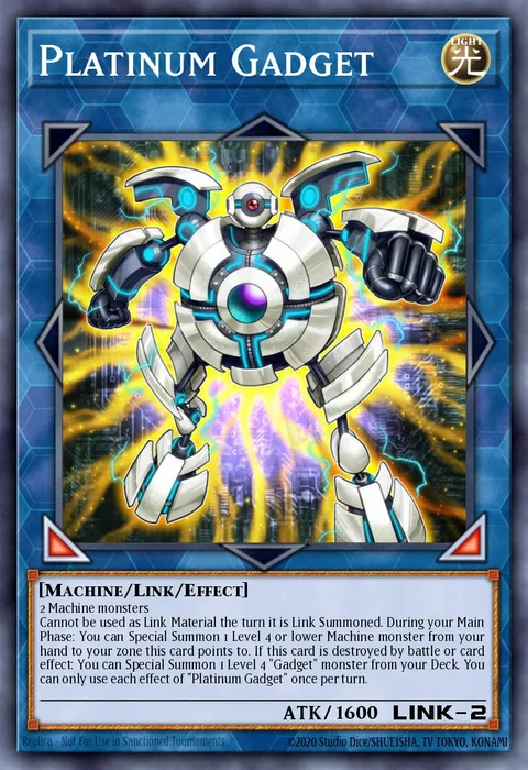 Platinum Gadget trading card