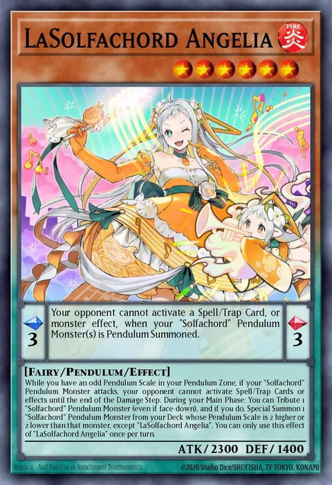 LaSolfachord Angelia trading card