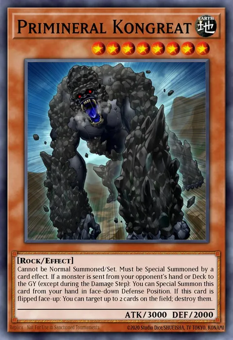 Primineral Kongreat trading card