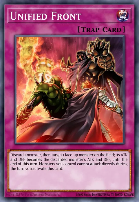Unified Front trading card