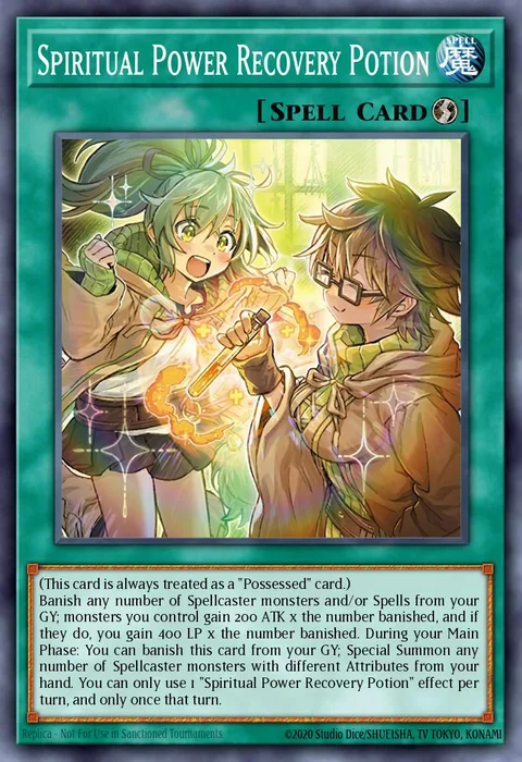 Spiritual Power Recovery Potion trading card