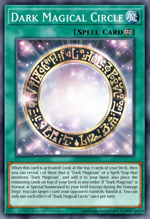 Dark Magical Circle trading card
