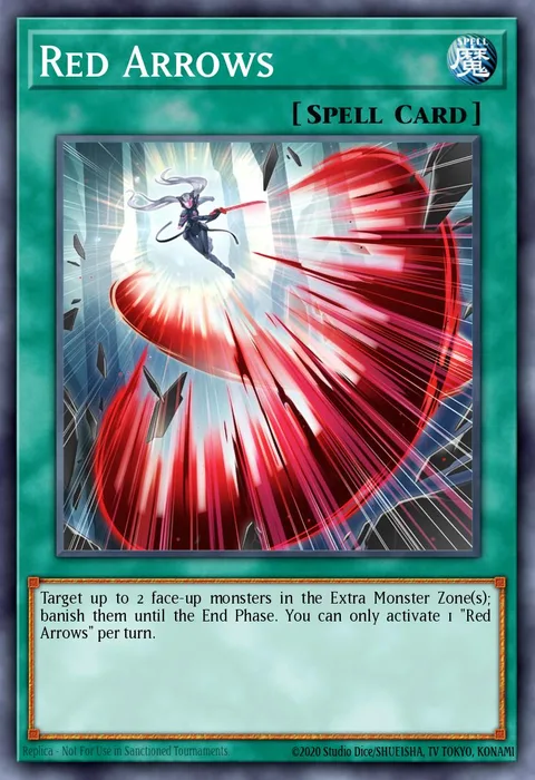 Red Arrows trading card