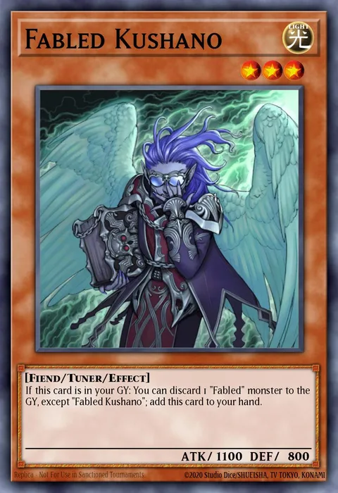 Fabled Kushano trading card