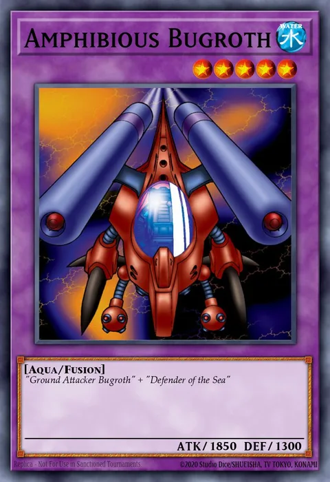 Amphibious Bugroth trading card
