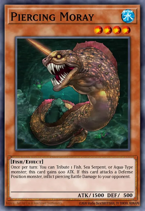 Piercing Moray trading card