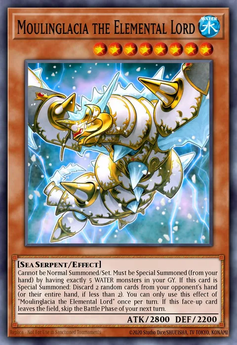 Moulinglacia the Elemental Lord trading card