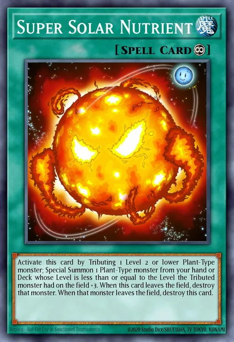 Super Solar Nutrient trading card