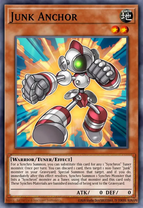 Junk Anchor trading card