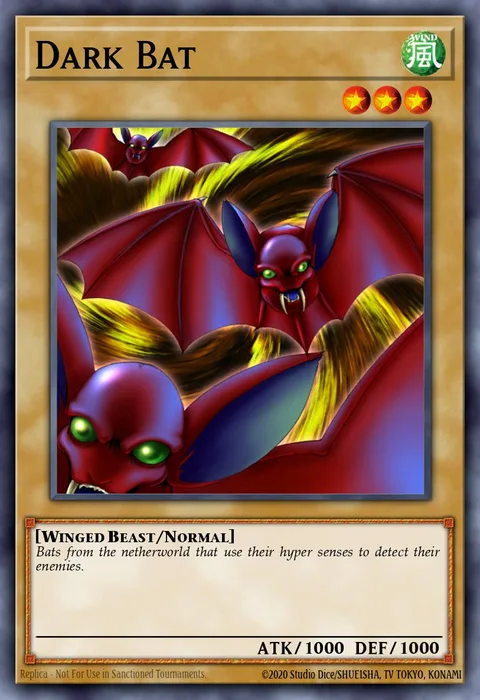 Dark Bat trading card