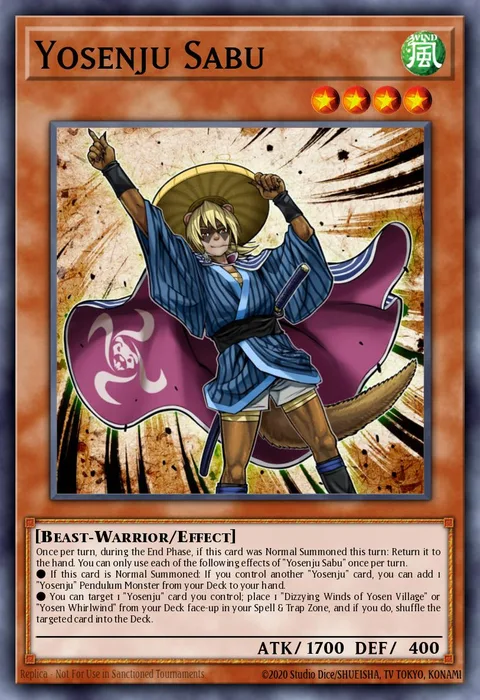 Yosenju Sabu trading card