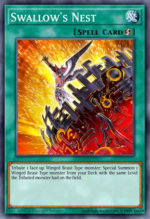 Swallow's Nest trading card