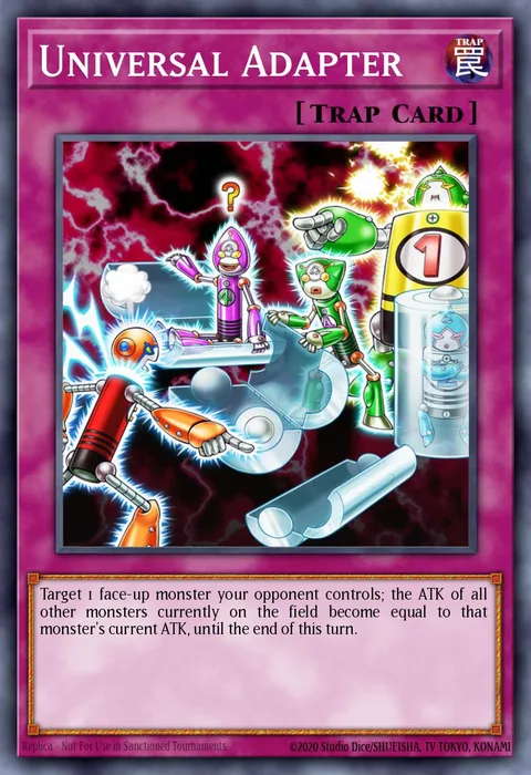 Universal Adapter trading card