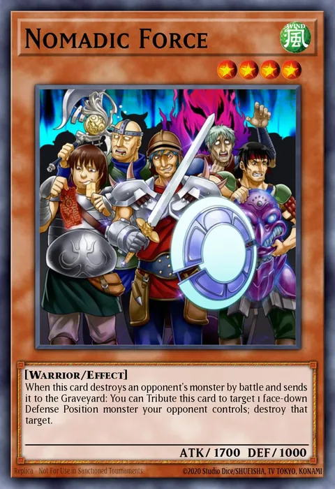 Nomadic Force trading card