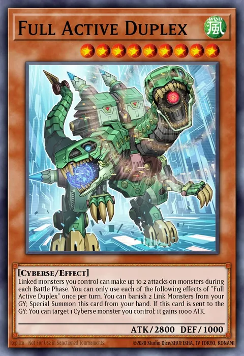 Full Active Duplex trading card