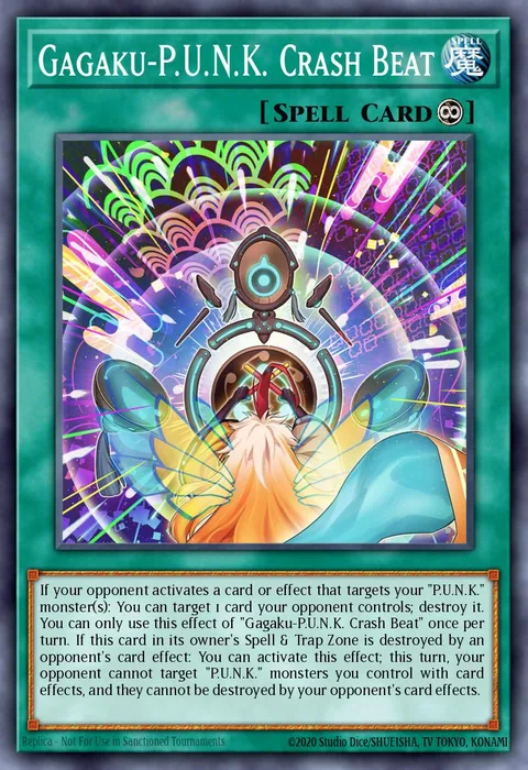 Gagaku-P.U.N.K. Crash Beat trading card